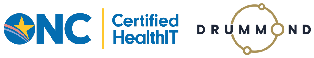 ONC Health IT and Drummond Certified badge