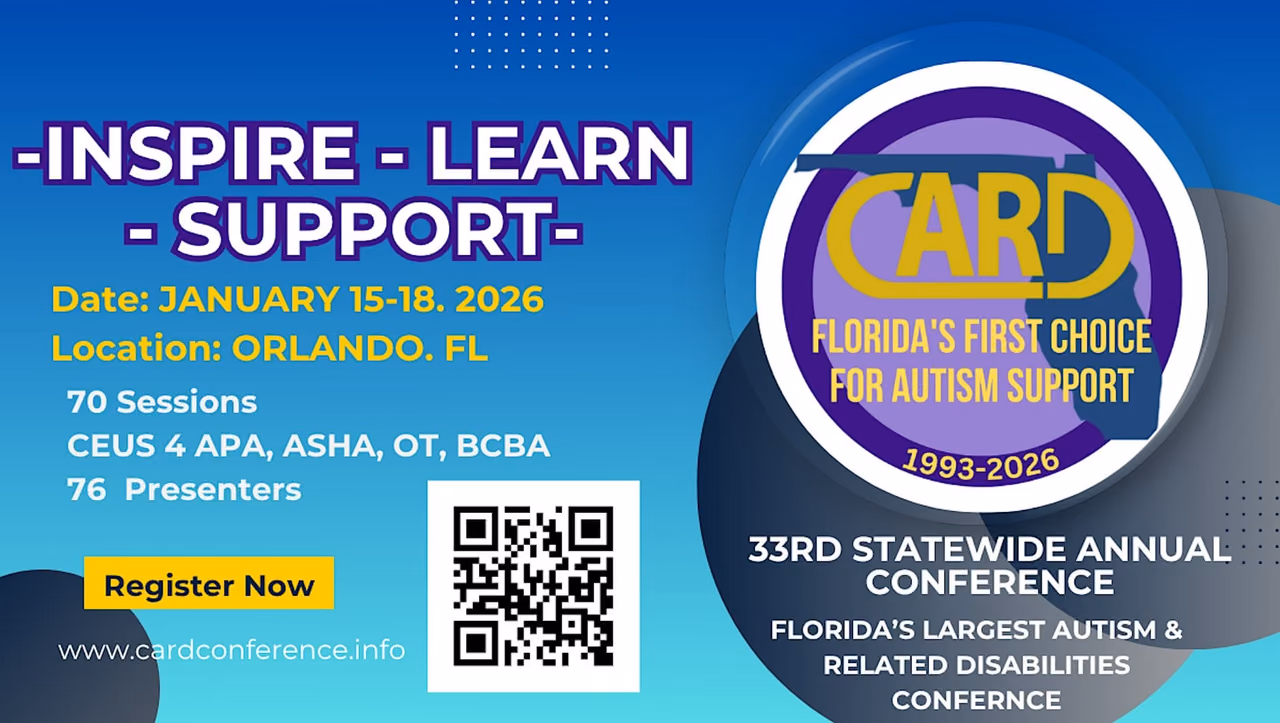 Florida Center for Autism & Related Disabilities (CARD) Conference conference image