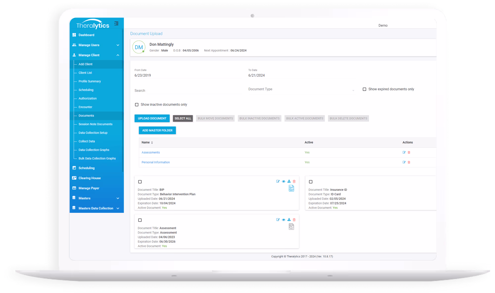 ABA documentation management software